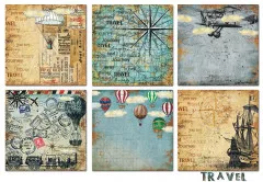 Travel 8x8 Paper Pack