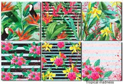 Tropical Madness 8x8 Paper Pack