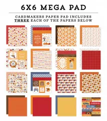 Fall 6x6 Mega Paper Pad