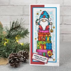 Woodware Clear Stamps - Gnome Gifts