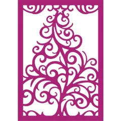 Gemini Swirling Tree Create-a-Card Die