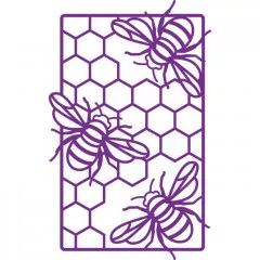 Gemini Clear Stamps and Die - Bee-Utiful Bees