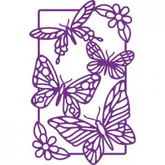 Gemini Clear Stamps and Die - Dancing Butterflies