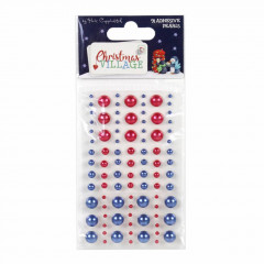 Trimcraft Christmas Village Adhesive Pearls