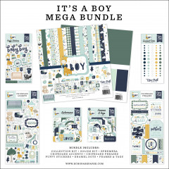 Echo Park Mega Bundle - Its A Boy