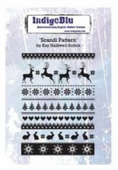 Mounted Stamps - Scandi Pattern