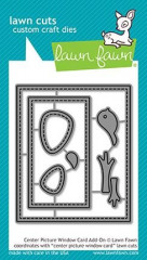 Lawn Fawn Craft Die - Center Picture Window Card Add-on