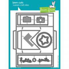 Lawn Cuts Custom Craft Dies - Shutter Card