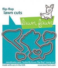 Lawn Fawn Dies - Butterfly Kisses Flip-Flop