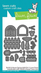 Lawn Fawn Add-On Dies - Build-A-House Spring