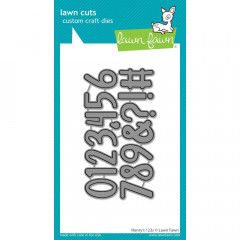 Lawn Cuts Custom Craft Dies - Henrys 123s