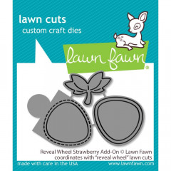 Lawn Fawn Reveal Wheel Add-on Dies - Strawberry