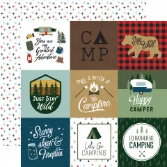 Lets Go Camping 12x12 Collection Kit