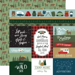 Lets Go Camping 12x12 Collection Kit