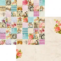 Memory Place Alices Tea Party 12x12 Paper Pack