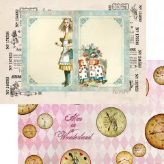 Memory Place Alices Tea Party A4 Paper Pack