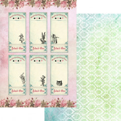 Memory Place Alices Tea Party A4 Paper Pack