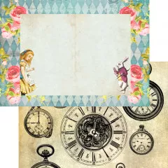 Memory Place Alices Tea Party A4 Paper Pack