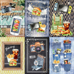 Memory Place Play 12x12 Journaling Cards Paper Pack