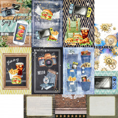 Memory Place Play 12x12 Journaling Cards Paper Pack