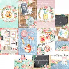 Memory Place Happy Place 12x12 Journaling Cards Paper Pack