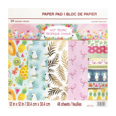 Hot Tropic 12x12 Paper Pad