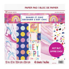 Shake it Chic 12x12 Paper Pad