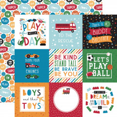 Play All Day Boy 6x6 Paper Pad