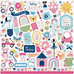 Play All Day Girl 12x12 Collection Kit