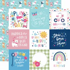 Play All Day Girl 12x12 Collection Kit