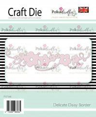 Polkadoodles Die - Delicate Daisy Border