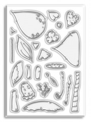 Polkadoodles Clear Stamps - Stamp Soup Garden Glory