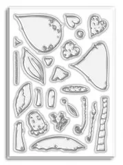 Polkadoodles Clear Stamps - Stamp Soup Garden Glory