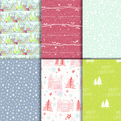 Polkadoodles Christmas Blessings 6x6 Paper Pack