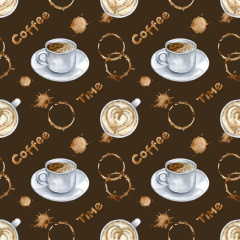 Paper Favourites Watercolor Coffee 6x6 Paper Pack