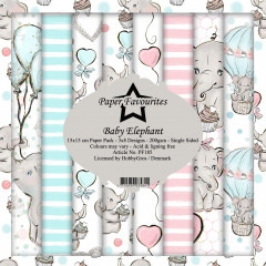 Paper Favourites Baby Elephant 6x6 Paper Pack