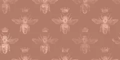 Paper Favourites Rose Gold Bee Slim Paper Pack