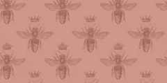 Paper Favourites Rose Gold Bee Slim Paper Pack