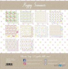 Happy Summer Mini Scrap Paper Pack