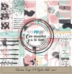 Con Manchas Y A Lo Loco Mini Scrap Paper Pack