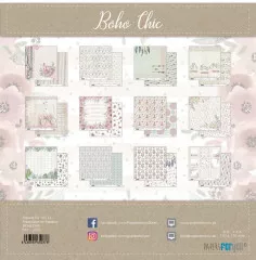 Boho Chic Mini Scrap Paper Pack