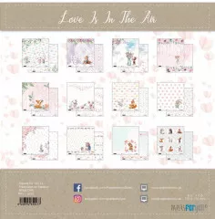 Love Is In The Air Mini Scrap Paper Pack