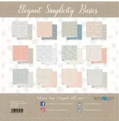 Elegant Simplicity Basics Mini Scrap Paper Pack