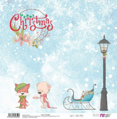 Sweet Christmas Canvas 12x12 Paper Pack