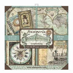 Maxi Voyages Fantastiques 12x12 Paper Pack