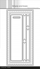 Simple and Basic Cutting Dies - Slim Card