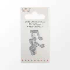 Simply Creative Christmas Die - Music Notes