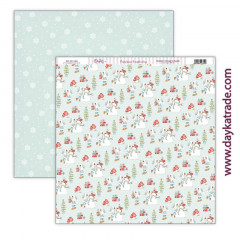 DayKa Trade Una Navidad de Cuento 8x8 Paper Pad