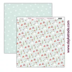 DayKa Trade Una Navidad de Cuento 8x8 Paper Pad