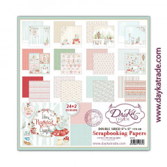 DayKa Trade Una Navidad de Cuento 8x8 Paper Pad